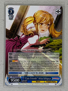 "Cute Friends" Arisaka Ichigaya - BD/W54-E076 R - Weiss Schwarz BanG Dream! Girls Band Party