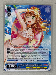 "Dazzling Sunshine" Lisa Imai - BD/W54-E086 U - Weiss Schwarz BanG Dream! Girls Band Party
