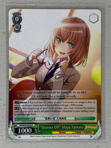 "Glasses Off" Maya Yamato - BD/W54-E028 R - Weiss Schwarz BanG Dream! Girls Band Party