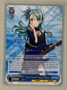 "Good Sound" Sayo Hikawa - BD/W54-E081 U - Weiss Schwarz BanG Dream! Girls Band Party