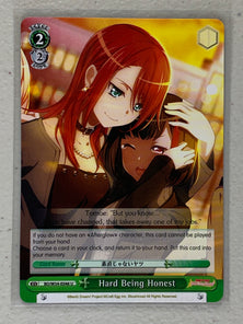 Hard Being Honest - BD/W54-E046 U - Weiss Schwarz BanG Dream! Girls Band Party
