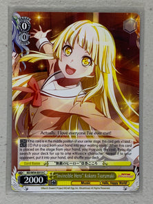 "Invincible Hero" Kokoro Tsurumaki - BD/W54-E015 C - Weiss Schwarz BanG Dream! Girls Band Party