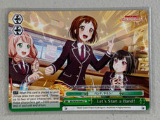 Let's Start a Band! - BD/W54-E049 CC - Weiss Schwarz BanG Dream! Girls Band Party