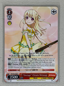 "Onstage" Chisato Shirasagi - BD/W54-E063 C - Weiss Schwarz BanG Dream! Girls Band Party