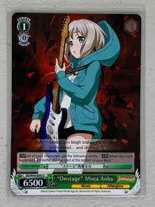 "Onstage" Moca Aoba - BD/W54-E042 C - Weiss Schwarz BanG Dream! Girls Band Party