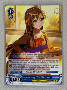 "Our Song" Tae Hanazono - BD/W54-E085 U - Weiss Schwarz BanG Dream! Girls Band Party