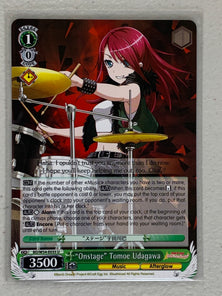 "Onstage" Tomoe Udagawa - BD/W54-E035 U - Weiss Schwarz BanG Dream! Girls Band Party