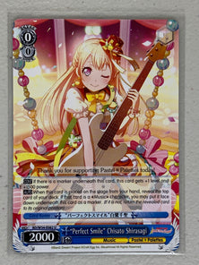 "Perfect Smile" Chisato Shirasagi - BD/W54-E082 U - Weiss Schwarz BanG Dream! Girls Band Party