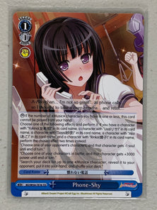 Phone-Shy - BD/W54-TE16 TD - Weiss Schwarz BanG Dream! Girls Band Party