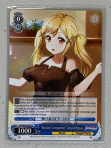 "Reliable Companion" Arisa Ichigaya - BD/W54-E079 U - Weiss Schwarz BanG Dream! Girls Band Party