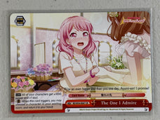 The One I Admire - BD/W54-E067 CR - Weiss Schwarz BanG Dream! Girls Band Party