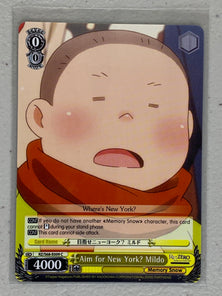 Aim for New York? Mildo - RZ/S68-E009 C - Weiss Schwarz RE:Zero Memory Snow