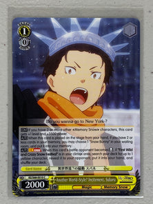 Another World-Style? Incitement, Subaru - RZ/S68-E010 C - Weiss Schwarz RE:Zero Memory Snow