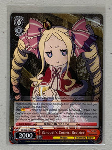 Banquet's Corner, Beatrice - RZ/S68-E041 C - Weiss Schwarz RE:Zero Memory Snow