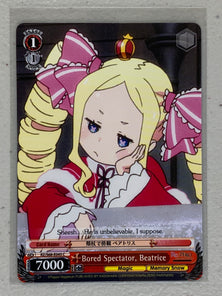 Bored Spectator, Beatrice - RZ/S68-E043 C - Weiss Schwarz RE:Zero Memory Snow