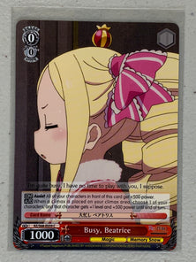 Busy, Beatrice - RZ/S68-E039 C - Weiss Schwarz RE:Zero Memory Snow
