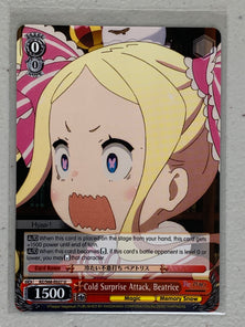 Cold Surprise Attack, Beatrice - RZ/S68-E027 U - Weiss Schwarz RE:Zero Memory Snow