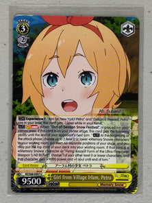Girl from Village Irlam, Petra - RZ/S68-E007 U - Weiss Schwarz RE:Zero Memory Snow