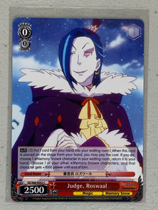 Judge, Roswaal - RZ/S68-E042 C - Weiss Schwarz RE:Zero Memory Snow