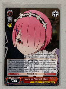Precious Alcohol, Ram - RZ/S68-E044 C - Weiss Schwarz RE:Zero Memory Snow
