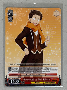 Presented by Me! Subaru - RZ/S68-E030 U - Weiss Schwarz RE:Zero Memory Snow