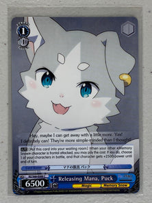 Releasing Mana, Puck - RZ/S68-E088 C - Weiss Schwarz RE:Zero Memory Snow