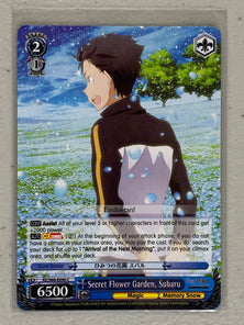 Secret Flower Garden, Subaru - RZ/S68-E090 C - Weiss Schwarz RE:Zero Memory Snow