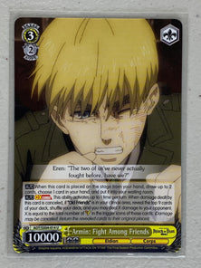 Armin: Fight Among Friends - AOT/SX04-014 U - Weiss Schwarz Attack on Titan Final Season