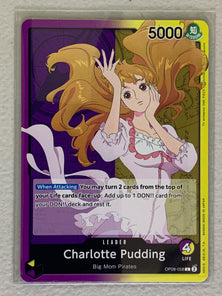 Charlotte Pudding - OP08-058 L - One Piece Card Game Two Legends OP-08