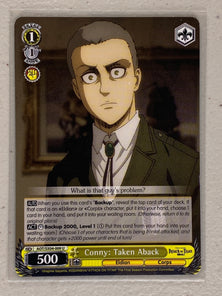 Conny: Taken Aback - AOT/SX04-009 U - Weiss Schwarz Attack on Titan Final Season