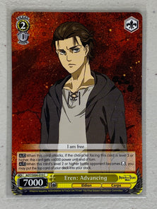 Eren: Advancing - AOT/SX04-019 C - Weiss Schwarz Attack on Titan Final Season