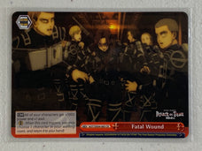Fatal Wound - AOT/SX04-065 CR - Weiss Schwarz Attack on Titan Final Season