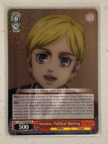 Historia: Political Meeting - AOT/SX04-049 R - Weiss Schwarz Attack on Titan Final Season