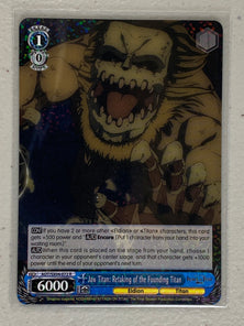 Jaw Titan: Retaking of the Founding Titan - AOT/SX04-072 R - Weiss Schwarz Attack on Titan Final Season