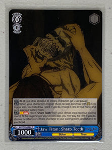 Jaw Titan: Sharp Teeth - AOT/SX04-082 C - Weiss Schwarz Attack on Titan Final Season