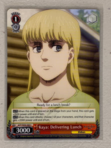 Kaya: Delivering Lunch - AOT/SX04-060 C - Weiss Schwarz Attack on Titan Final Season