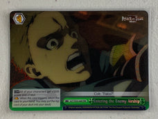 Entering the Enemy Airship - AOT/SX04-046R RRR - Weiss Schwarz Attack on Titan Final Season