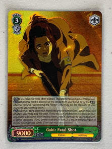 Gabi: Fatal Shot - AOT/SX04-028S SR - Weiss Schwarz Attack on Titan Final Season