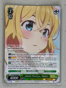 About Kazuya, Mami - KNK/W86-E026 R - Weiss Schwarz Rent-A-Girlfriend