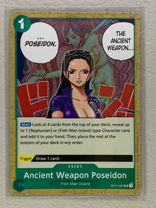 Ancient Weapon Poseidon - OP11-037 UC - One Piece A Fist of Divine Speed OP-11