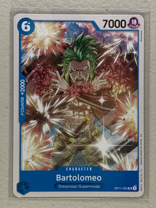 Bartolomeo - OP11-055 UC - One Piece A Fist of Divine Speed OP-11