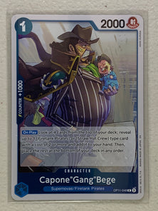 Capone "Gang" Bege - OP11-048 R - One Piece A Fist of Divine Speed OP-11