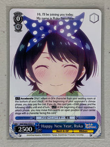 Happy New Year, Ruka - KNK/W86-E092 C - Weiss Schwarz Rent-A-Girlfriend
