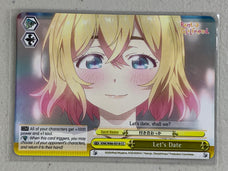 Let's Date - KNK/W86-E018 CC - Weiss Schwarz Rent-A-Girlfriend