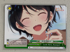 Look Here, Kazuya! - KNK/W86-E046 CC - Weiss Schwarz Rent-A-Girlfriend