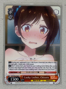 Lucky Lecher, Chizuru - KNK/W86-E066 C - Weiss Schwarz Rent-A-Girlfriend