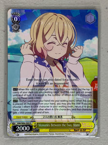 Memories Between the Two, Mami - KNK/W86-E003 R - Weiss Schwarz Rent-A-Girlfriend