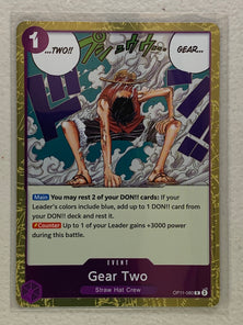 Gear Two - OP11-080 R - One Piece A Fist of Divine Speed OP-11