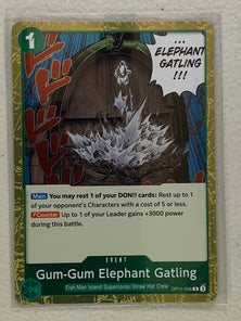 Gum-Gum Elephant Gatling - OP11-038 R - One Piece A Fist of Divine Speed OP-11
