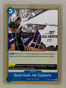 Gum-Gum Jet Culverin - OP11-061 UC - One Piece A Fist of Divine Speed OP-11